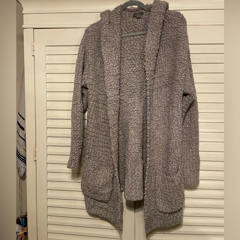 Barefoot Dreams Boucle
Hooded Cardigan